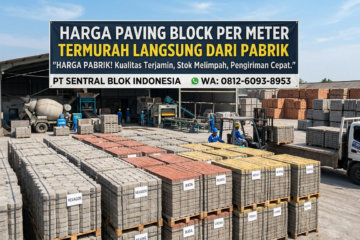 Paving block harga