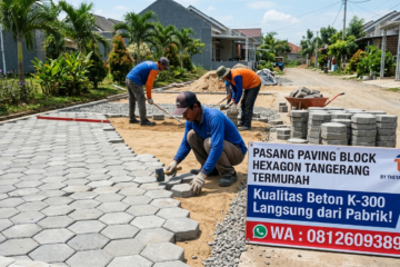harga paving segi 6 per meter