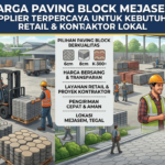 Harga Paving Block Mejasem