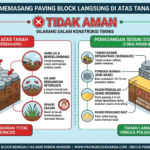 Wajib Tahu! Apakah Aman Memasang Paving Block Langsung di Atas Tanah Tanpa Pasir? Memasang-Paving-Block-Langsung-di-Atas-Tanah-Tanpa-Pasir