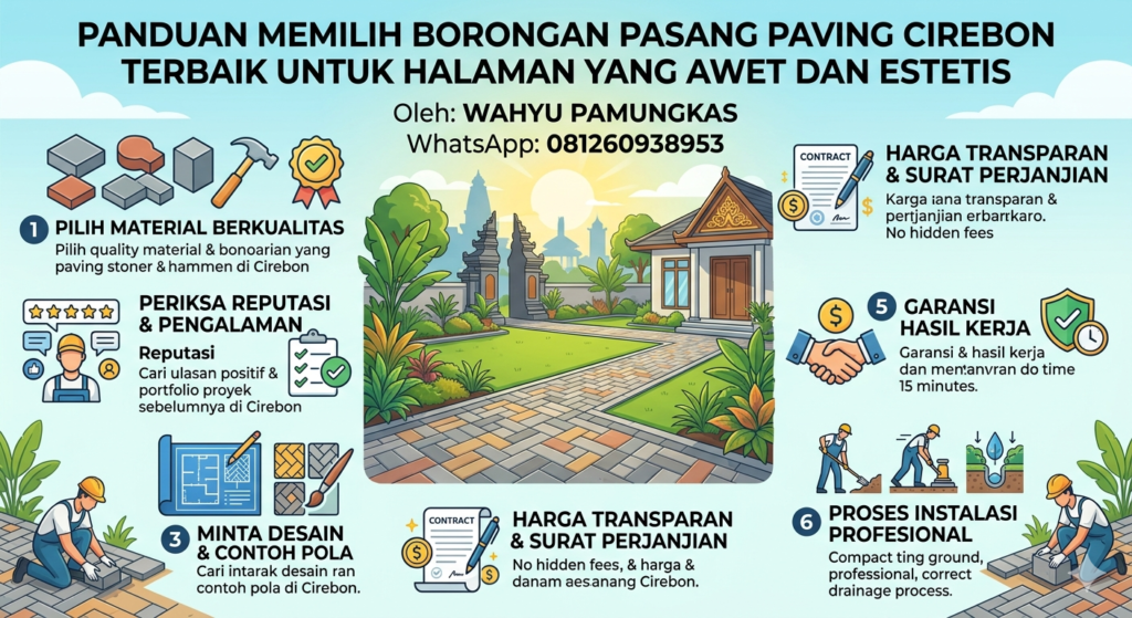 Borongan pasang paping cirebon