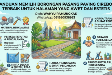 Borongan pasang paping cirebon
