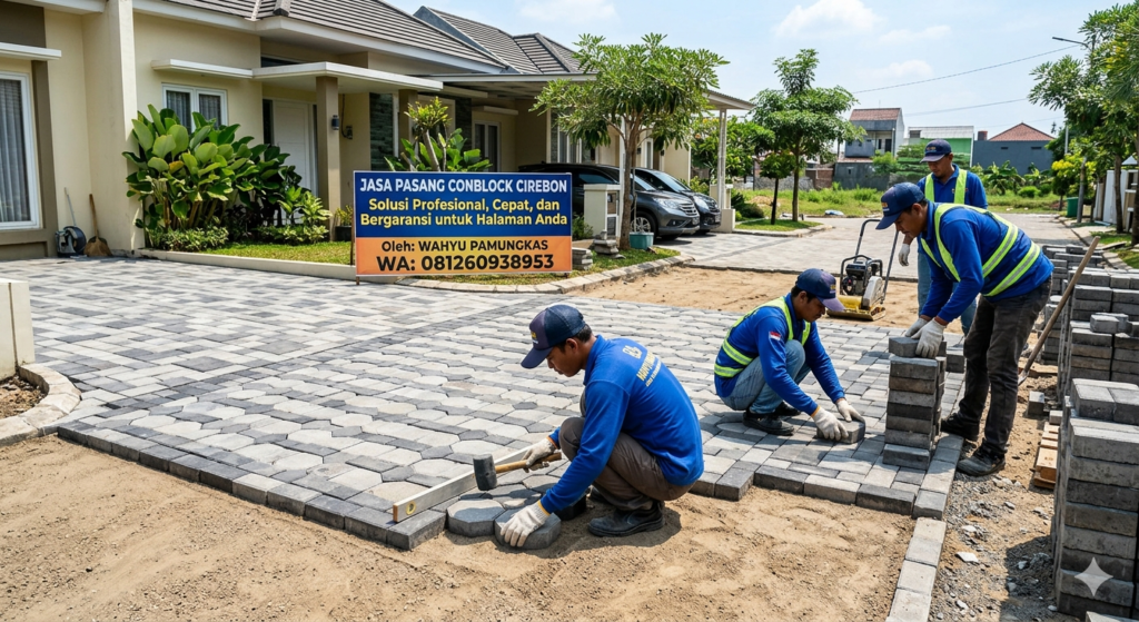 jasa pasang conblock cirebon