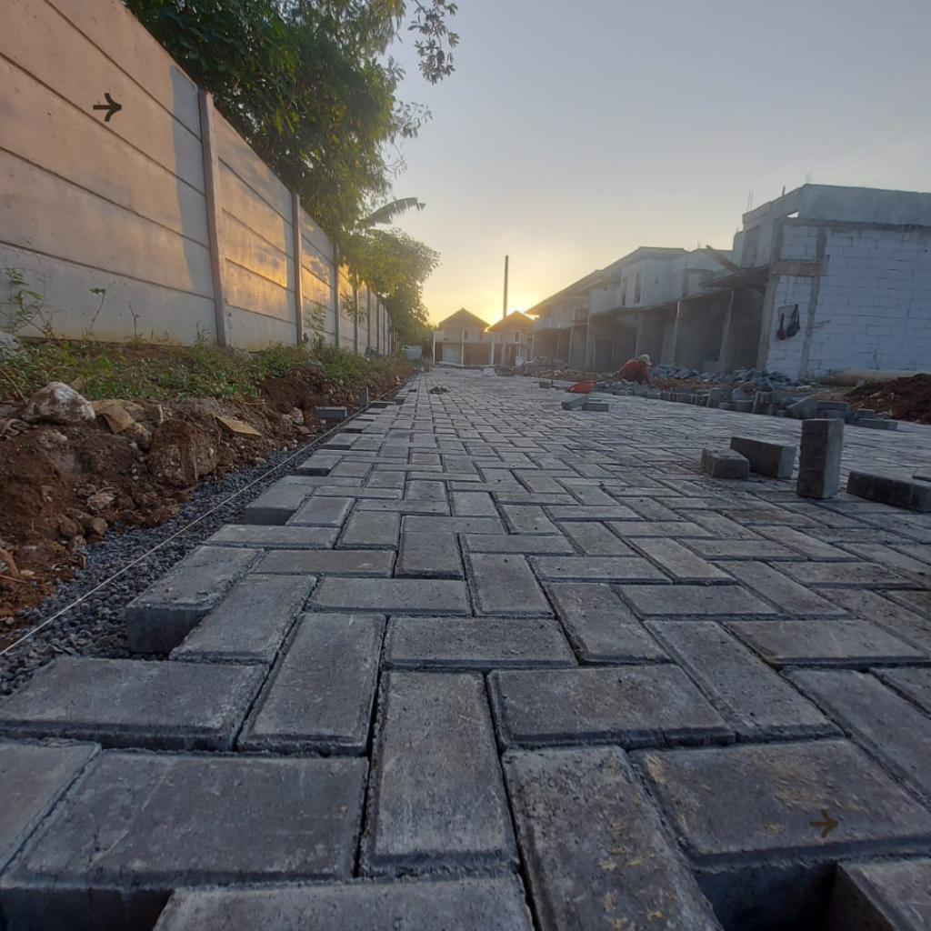 paving block jalan perumahan Cirebon 
