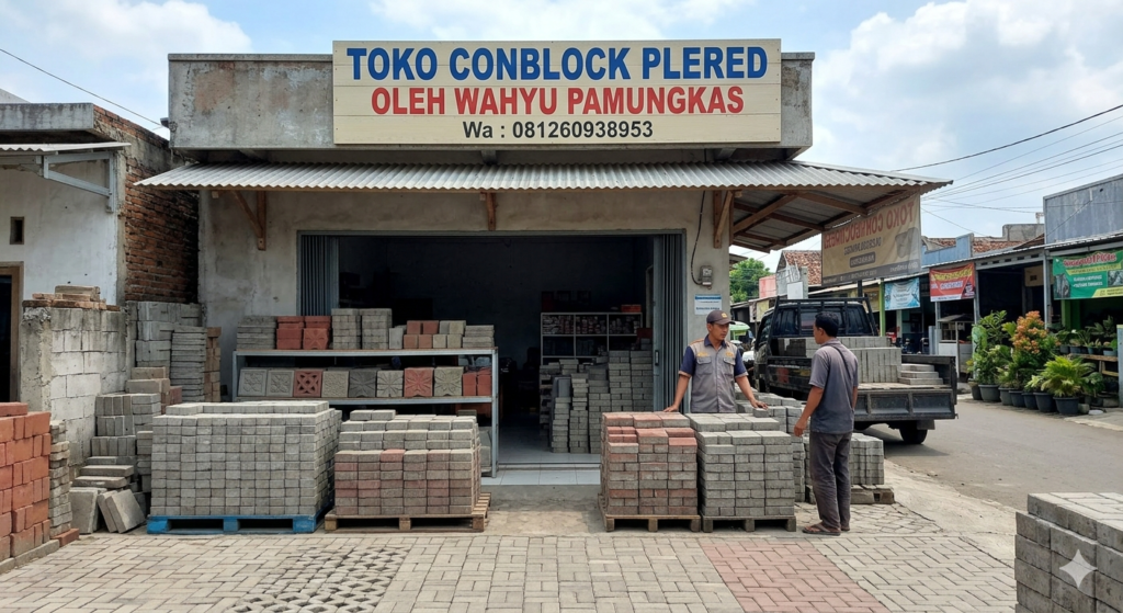 toko conblock plered