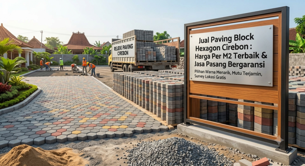 Jual Paving Block Hexagon Cirebon