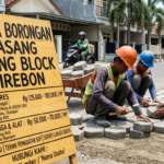 harga borongan pasang paving block cirebon