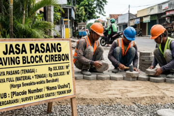 jasa pasang paving block Cirebon