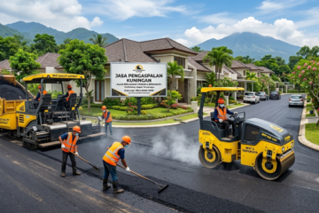jasa pengaspalan jalan perumahan di Kuningan