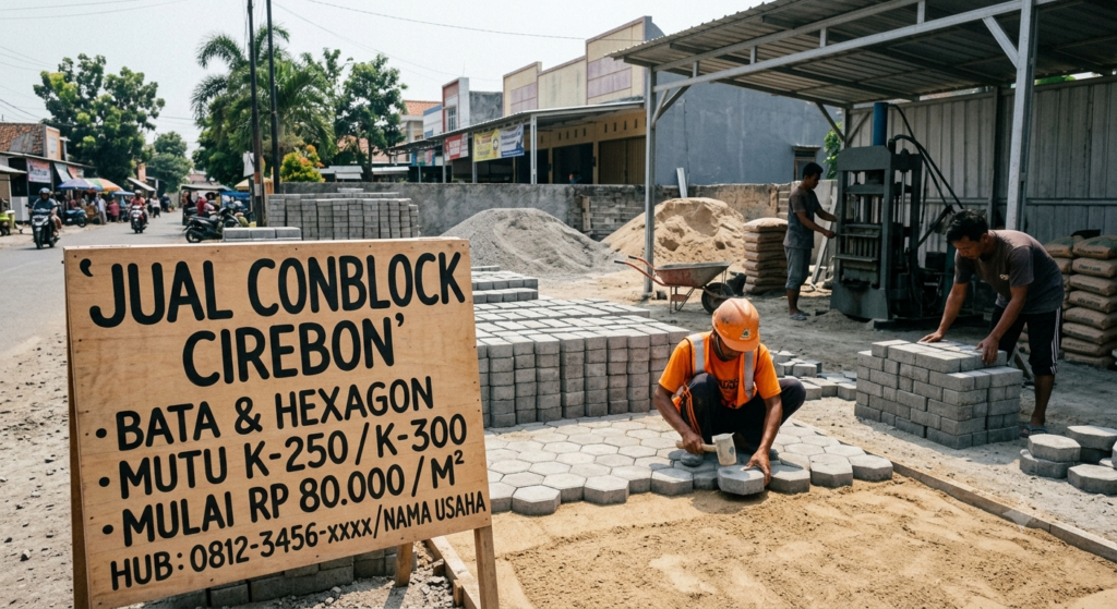 jual conblock cirebon