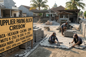 supplier paving block cirebon